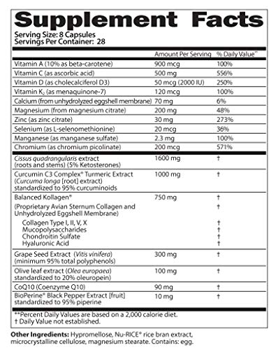 SaltWrap Joint Clinic - Joint Health Multivitamin Supplement - Tendon, Ligament, Cartilage SaltWrap uk supplements