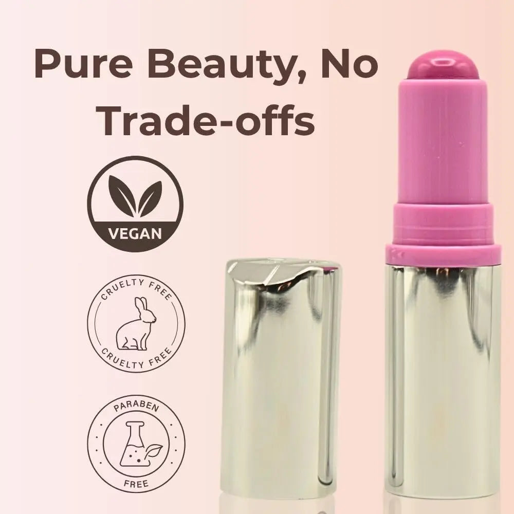 Haus Labs Color Fuse Longwear Hydrating Glassy Lip + Cheek Blush Balm Stick - Glassy Lilac Haus Laboratories uk supplements