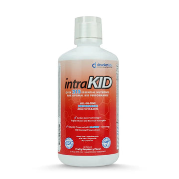 intraKID Drucker Labs Organic Liquid Multivitamin for Kids, Immune Support, Non GMO, Dairy Free, Gluten Free, Magnesium, Vitamin A,C,E, Zinc intraKID uk supplements