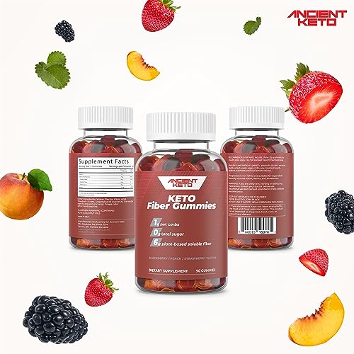 Sugar Free Keto Fiber Gummies for Adults | Keto Vitamin Supplement Ancient Keto uk supplements