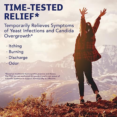NaturalCare Candida Yeast Care Drops, Homeopathic Treatment Temporarily Relieves Symptoms Natra-Bio uk supplements