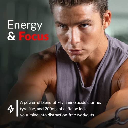 FORCE FACTOR Test X180 Pre-Workout Powder & Energy Supplement, Boost Focus Force Factor uk supplements