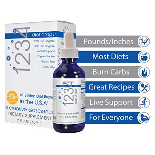 Creative Bioscience 1234 Diet Drops for Women & Men, Diet Drops for Weight Management Creative Bioscience uk supplements