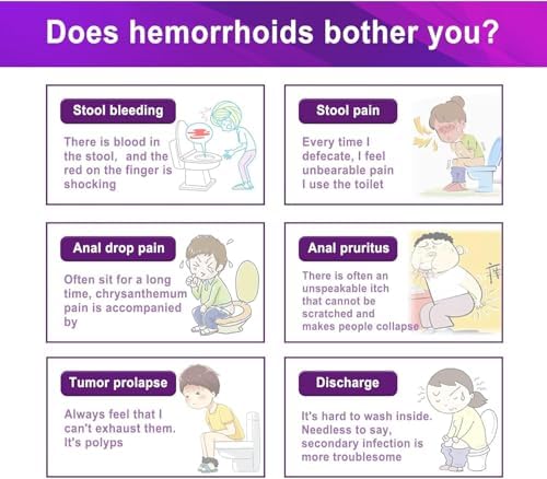 Herbal hemorrhoid Spray relieves Anal Swelling, Pain, itching, discomfort, Repair Meat Ball Broken hemorrhoid Nursing Spray,30ML/1 FL.OZ Aus Healthcare uk supplements