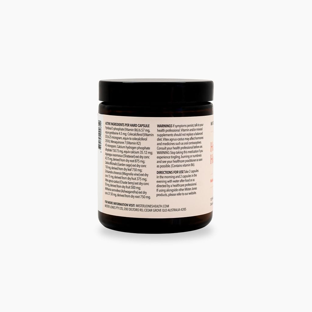 Mister Jones Hormone Helper – Women’s Daily Wellness Support – Adaptogenic & Nutrient Blend for Energy, Mood & Natural Vitality – Female Wellbeing Formula Mister Jones uk supplements