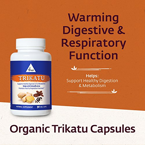 ISHA Organic Trikatu Supplements - Promotes Digestion and Metabolism, Supports Detoxification ISHA uk supplements