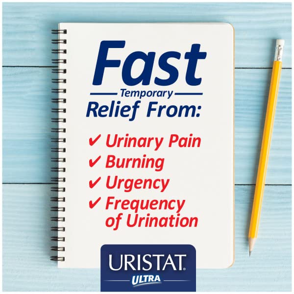 URISTAT Ultra UTI Pain Relief, Cranberry Flavored Coating, 30 Tablets (Pack of 2) URISTAT uk supplements