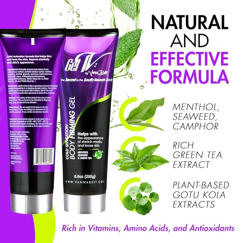 Vanna Belt Gel-V Body Firming Gel, Body Skin Care Products for Women, Daytime Toning V VANNA BELT uk supplements