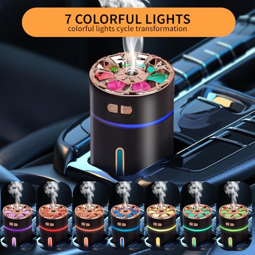 Car Diffuser,Rechargeable car Diffuser air freshener,Humidifier Aromatherapy for car Sydetelis uk supplements