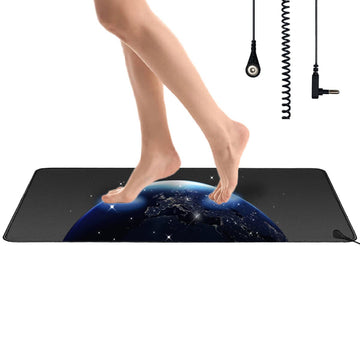 WAUZOBLE Grounding Mat, Grounding Bed Foot Mat with 1 Grounding Cord Indoor Mat Improving WAUZOBLE uk supplements