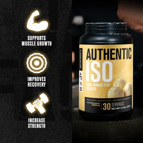 Jacked Factory Authentic ISO Grass Fed Whey Protein Isolate Powder - Low Carb Jacked Factory uk supplements