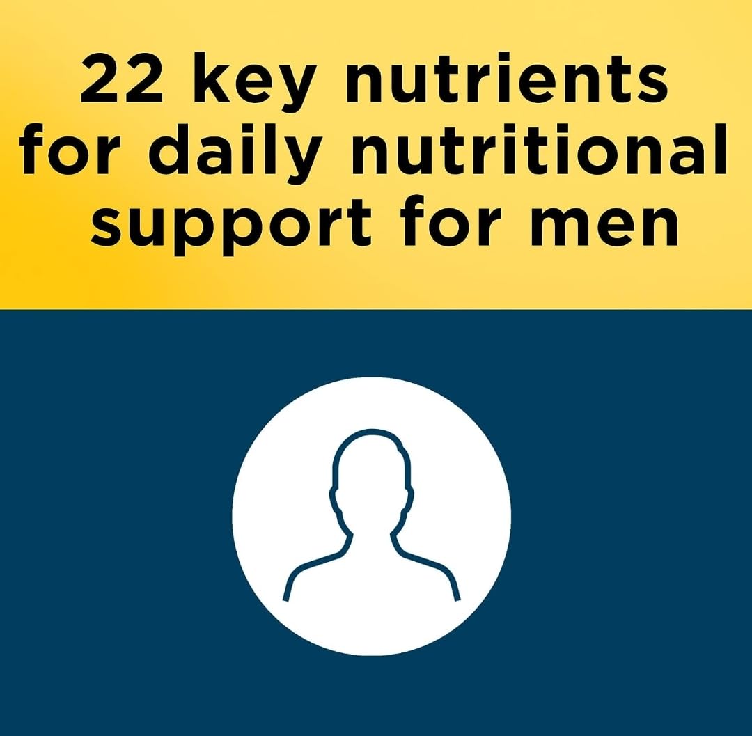 Nature Made Multivitamin For Him with No Iron, Mens Multivitamins for Daily Nutritional Support, Multivitamin for Men Nature Made uk supplements