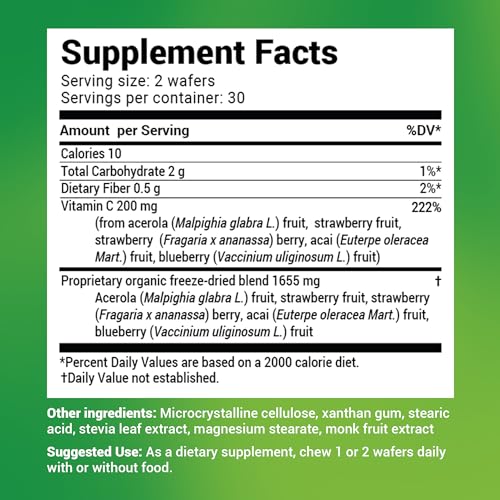 Dr. Berg's Vitamin C Complex Whole Food (60 Chewable) 100% Natural Vitamin C from Dr. Berg Nutritionals uk supplements