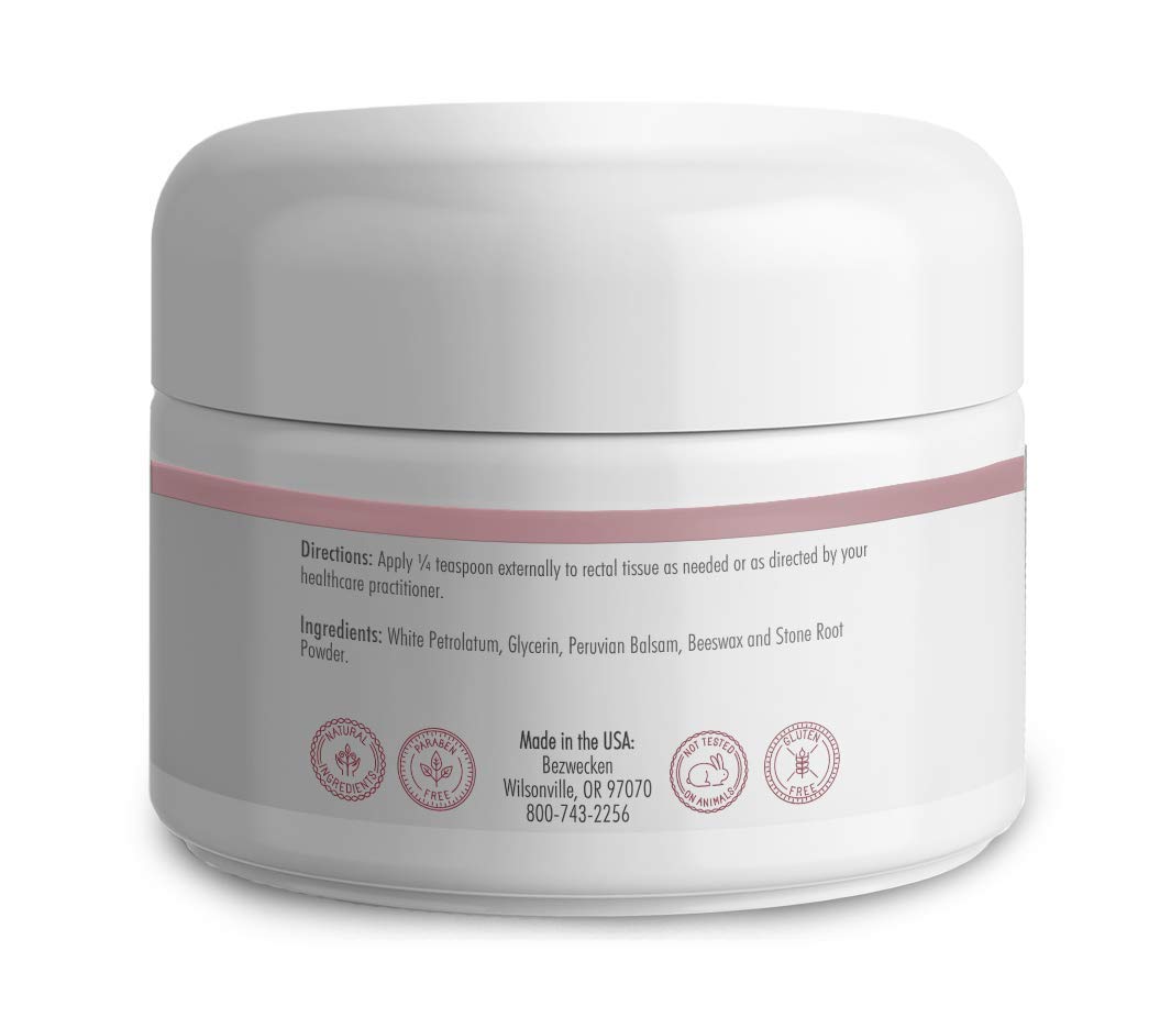 Bezwecken - HemStad - 2oz Crème - Professionally Formulated Hemorrhoid Relief - Safe, Natural, Paraben Free - 30 Day Supply Bezwecken uk supplements