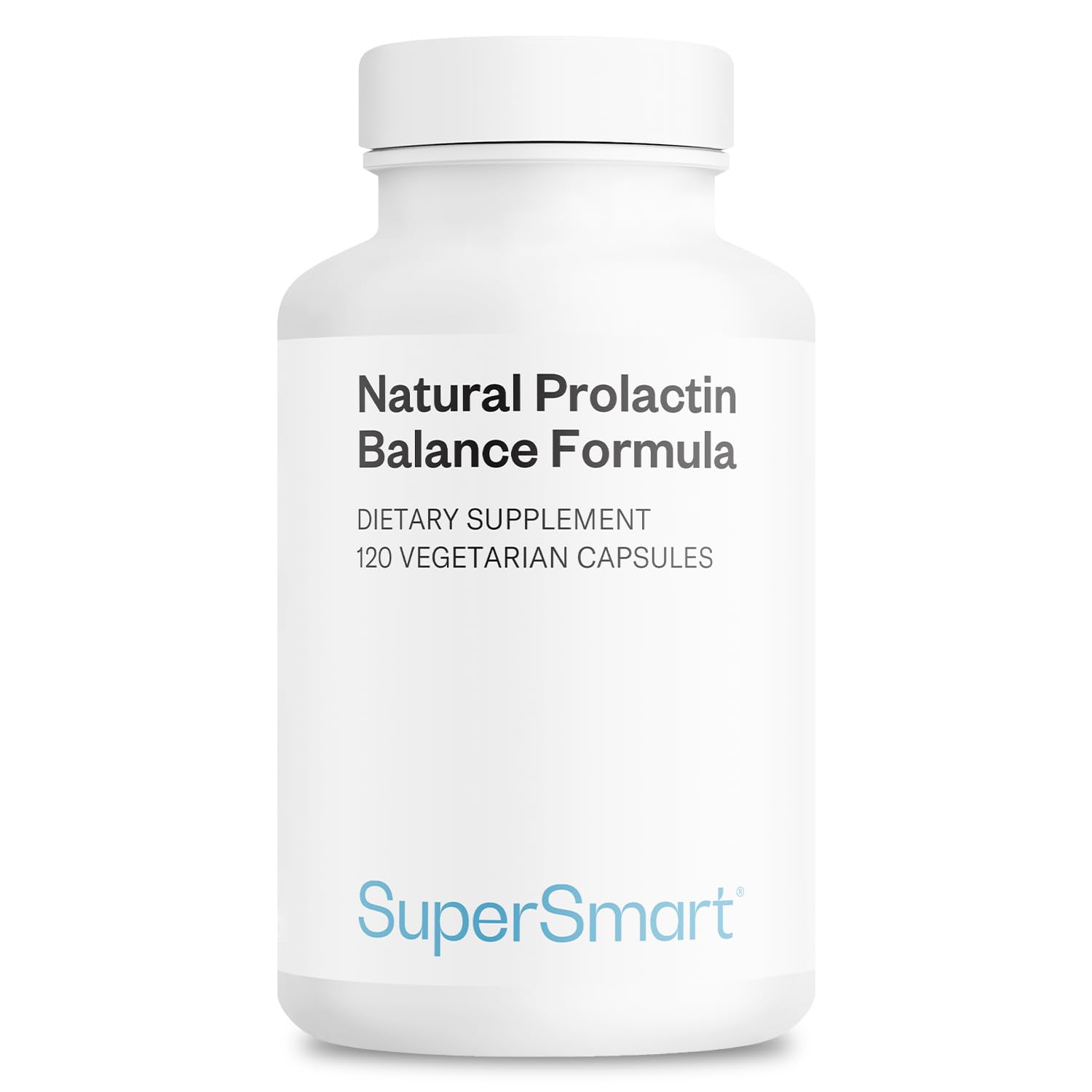 Supersmart - Natural Prolactin Balance Formula - with p5p Vitamin B6, Maca Root, Ashwagandha | Gluten Free - 120 Vegetarian Capsules Supersmart uk supplements