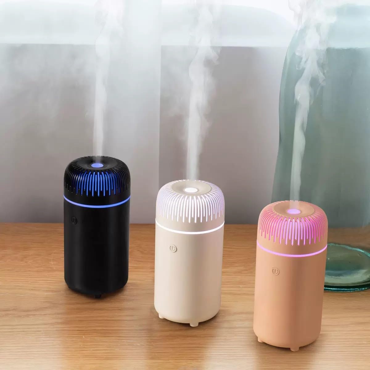 55tech in Car Aroma Diffuser Humidifier with LED Light Colors - Refresh and Relax While Driving USB 55tech uk supplements