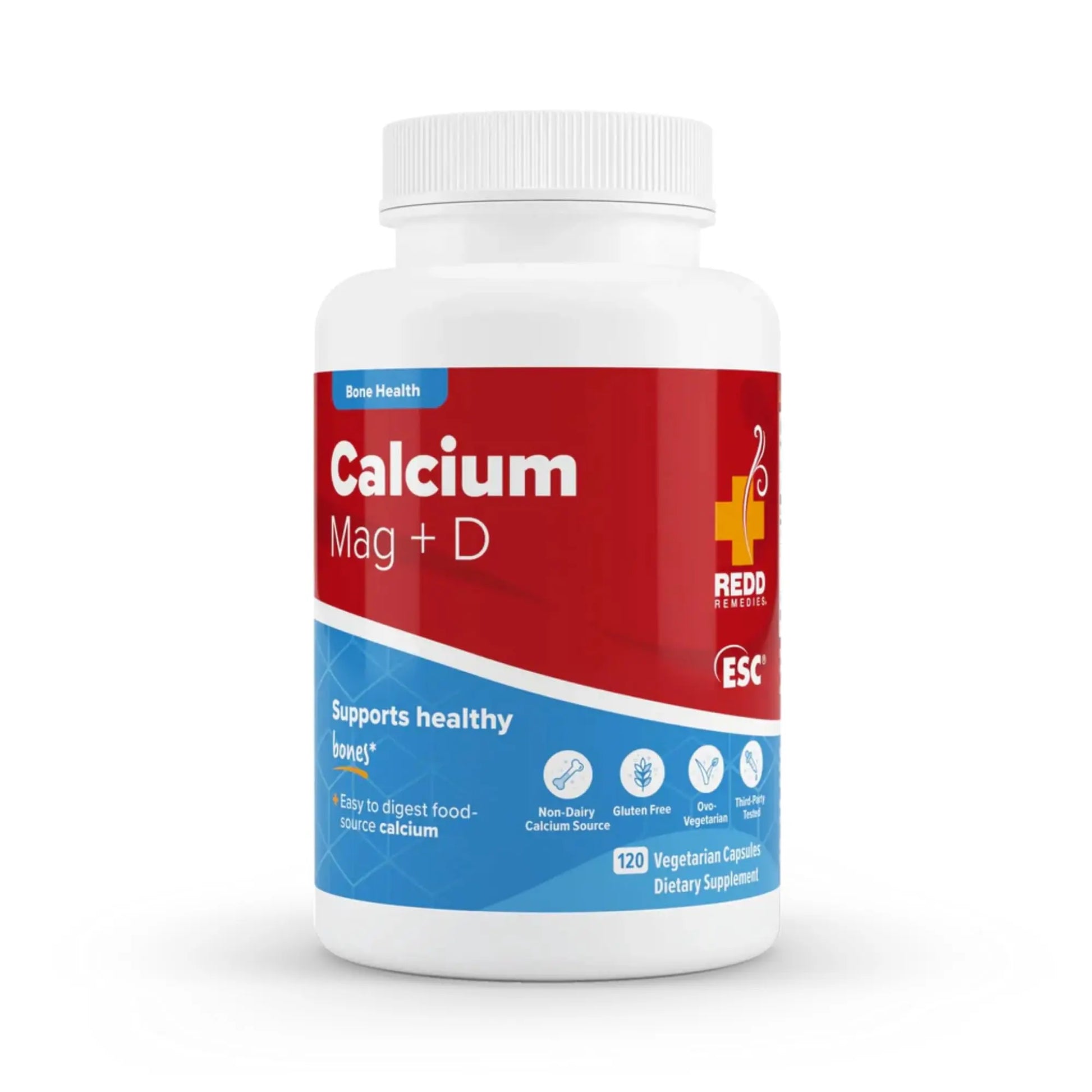 Redd Remedies Joint Health Original, 90 Capsules, and Calcium Mag + D, 120 Capsules Redd Remedies uk supplements