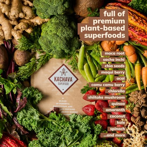 Ka’Chava All-In-One Nutrition Shake Blend, Chocolate, 85+ Superfoods, Nutrients & Plant Ka'Chava uk supplements