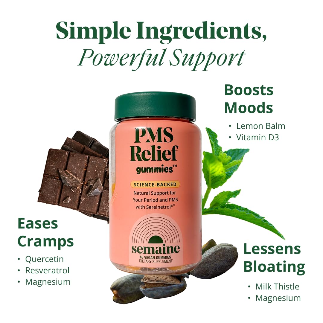 Semaine PMS Gummy Supplement Semaine uk supplements