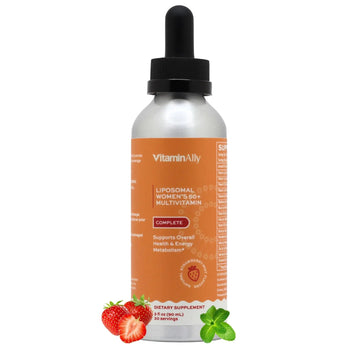Vitaminally Women’s 50+ Liposomal Liquid Multivitamin – 16 Essential Vitamins & Minerals for Energy, Bone & Immune Support Vitaminally uk supplements