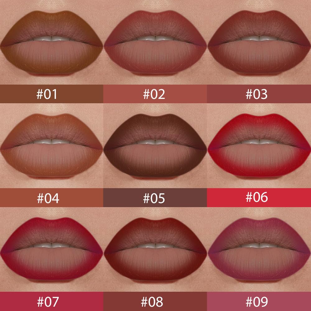 BINGBRUSH 2-in-1 Gradient Dark Brown Lip Liner & Lipstick Combo,Matte Longwear Waterproof Lip Pencil with Cone Tip,Smudge Proof Crayon for Flawless Ombre Contour,Women's Long Lasting Makeup Set BINGBRUSH uk supplements