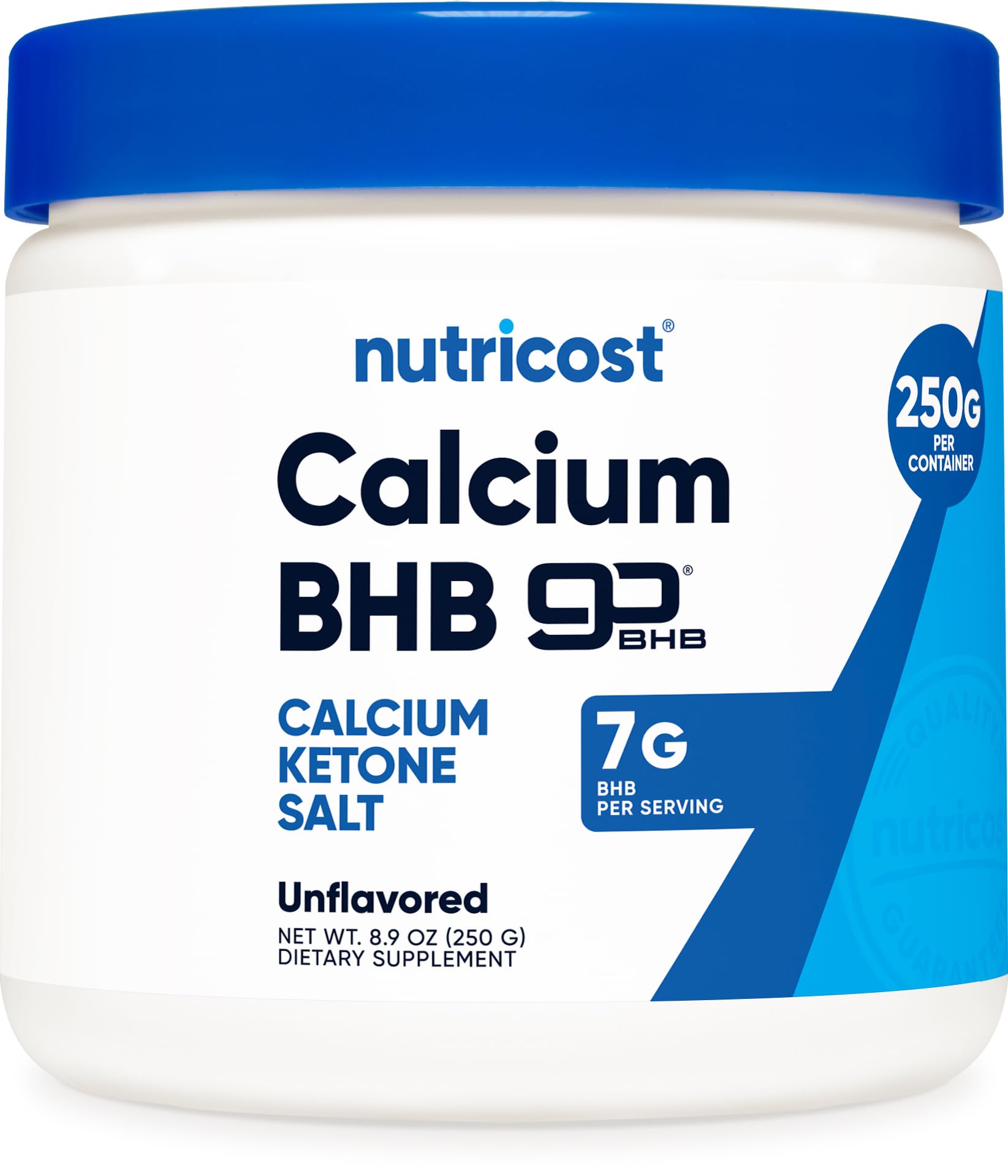 Nutricost Calcium BHB (250g) Unflavored - Calcium Ketone Salt - Non-GMO Gluten-Free Nutricost uk supplements
