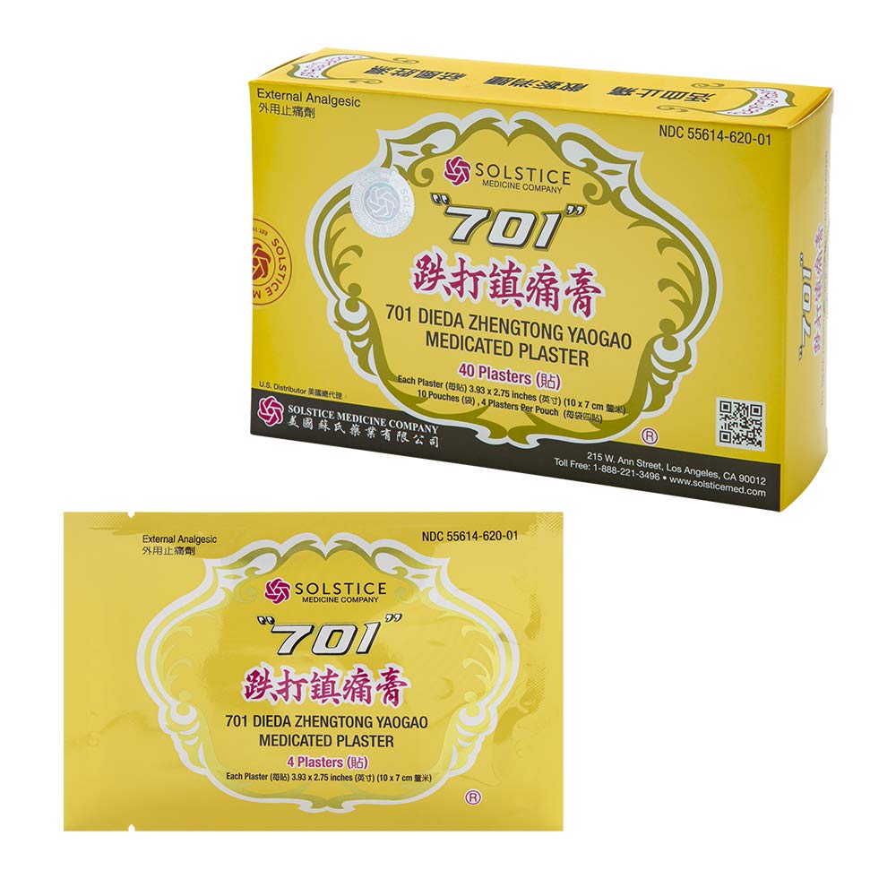 701 Dieda Zhentong Yaogao Medicated Plaster by Solstice "701" 701 Dieda Zhengtong Yaogao Medicated Plaster uk supplements
