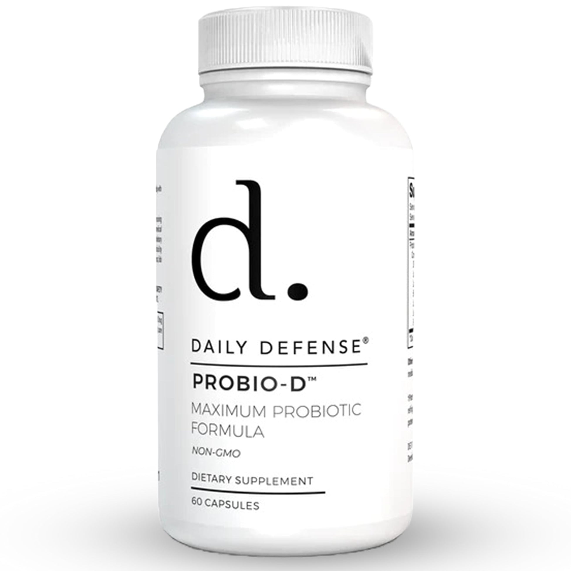 Daily Defense Probiotic Immune Support Supplement - Daily Probiotics for Men with Constipation & Gas - Digestion and Bloating Supplement & Probiotics for Women - 60 Capsules, PROBIO-D Daily Defense uk supplements