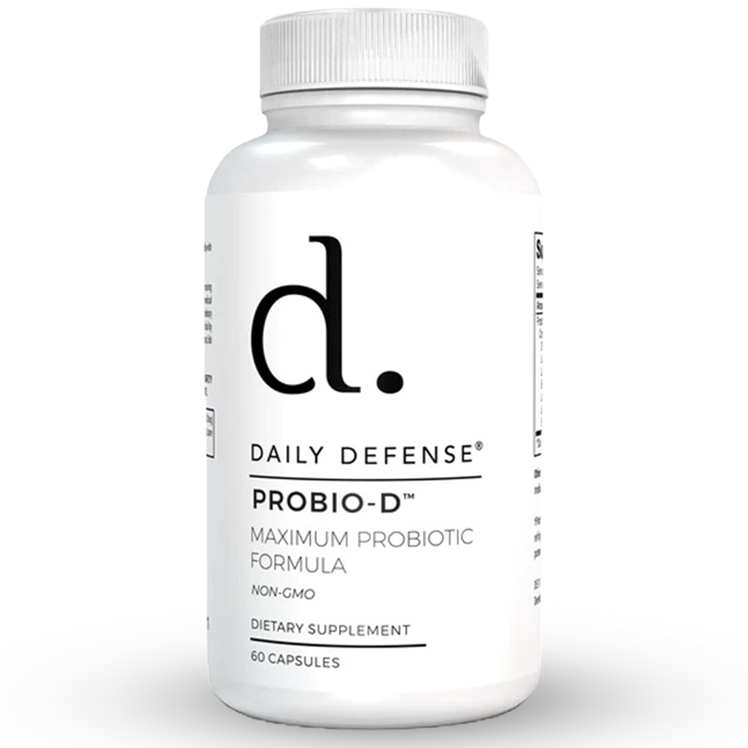 Daily Defense Probiotic Immune Support Supplement - Daily Probiotics for Men with Constipation & Gas - Digestion and Bloating Supplement & Probiotics for Women - 60 Capsules, PROBIO-D Daily Defense uk supplements