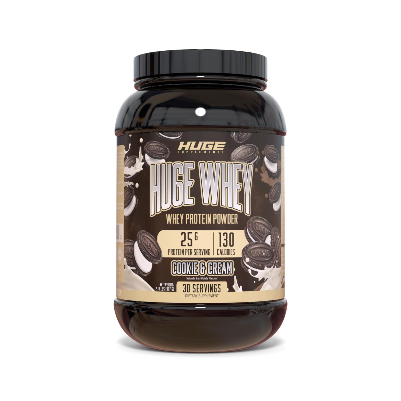 Huge Supplements Whey Protein Concentrate Powder, 25g Protein Per Serving, 5g BCAA Huge Supplements uk supplements