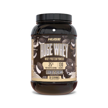 Huge Supplements Whey Protein Concentrate Powder, 25g Protein Per Serving, 5g BCAA Huge Supplements uk supplements