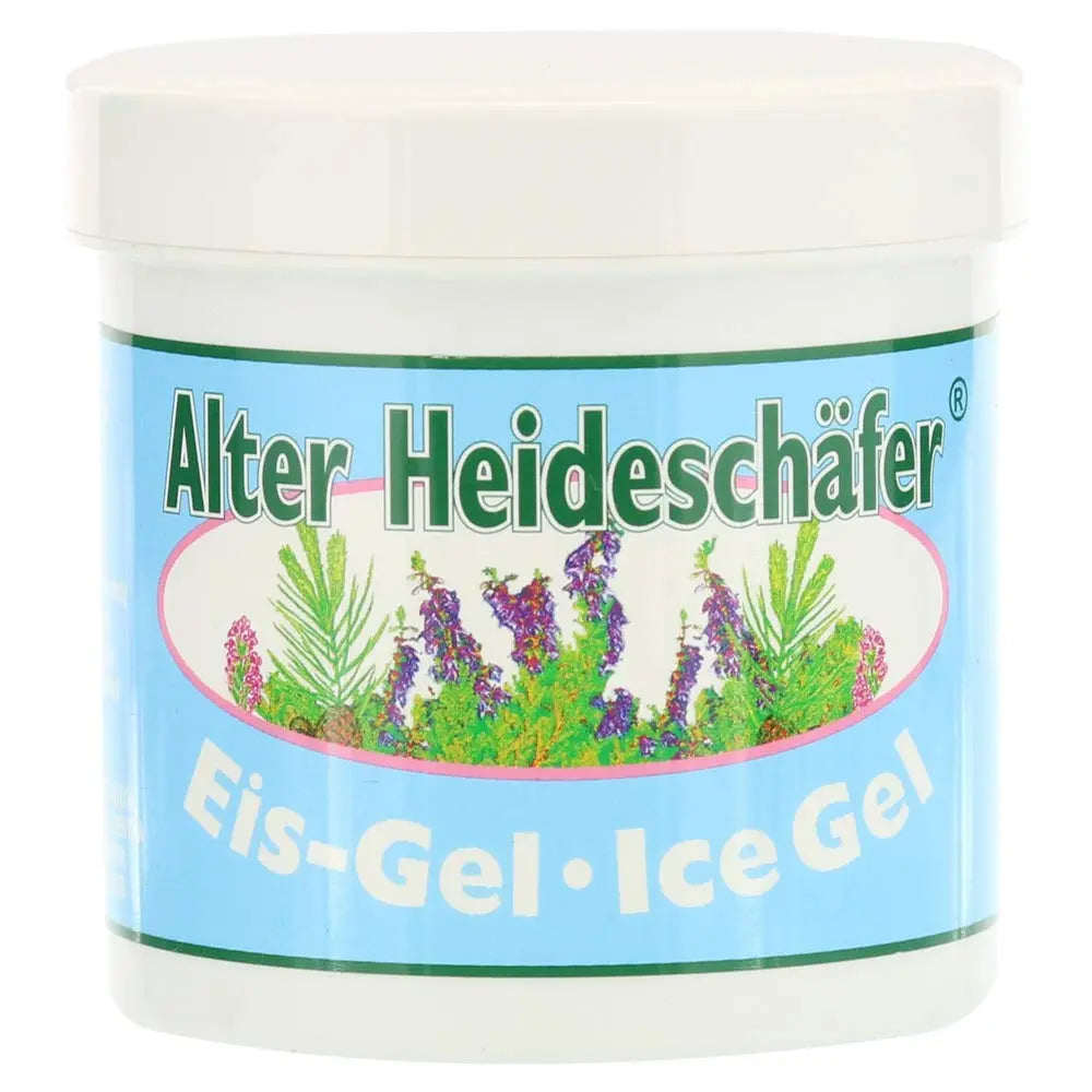 Ice-Gel with Peppermint, Campher & Menthol for Headaches, Stiff Neck, Joints, Muscles - Cooling & Soothing- Large 250ml Tub by Krauterhof Betz uk supplements