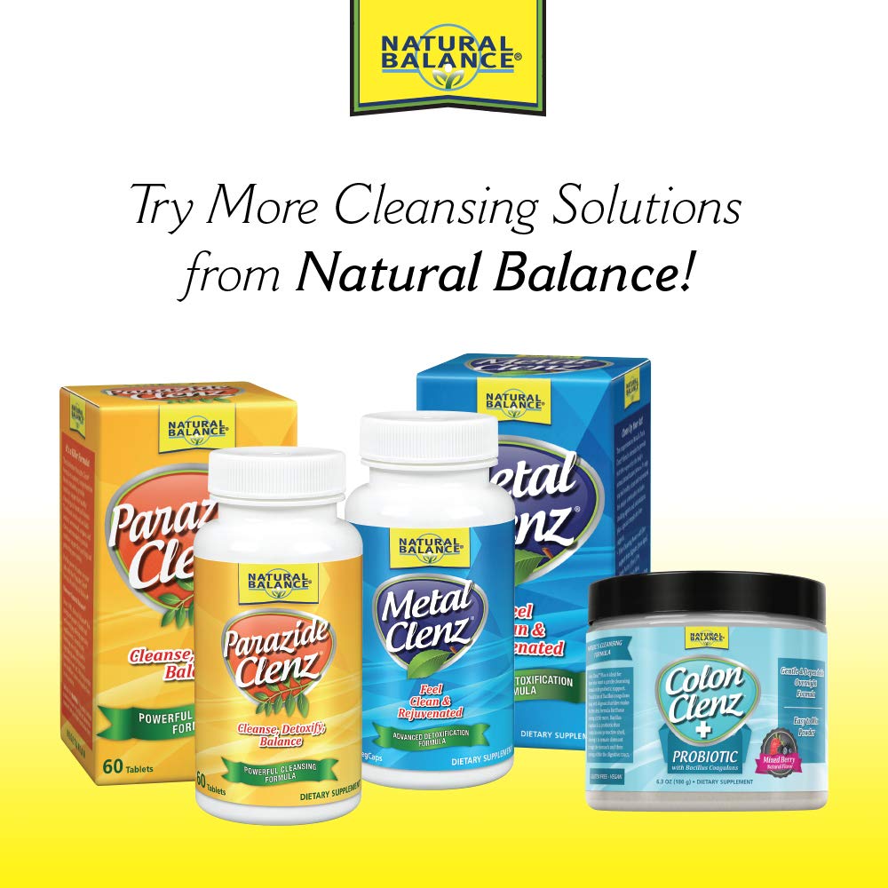 Natural Balance Colon Clenz | Herbal Colon Cleanse & Detox Supplement | Gentle & Dependable Natural Balance uk supplements