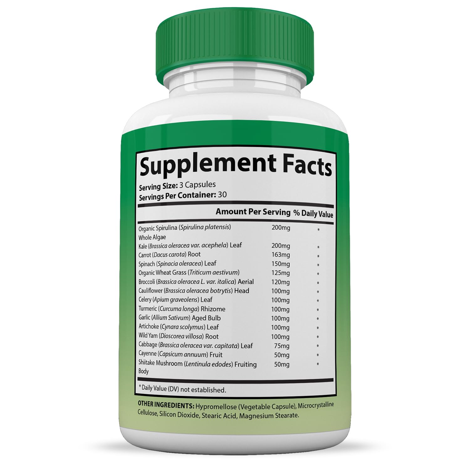 (20 Pack) Vital Fruits and Veggies Supplement Whole Food Red & Green Superfoods Justified Laboratories uk supplements