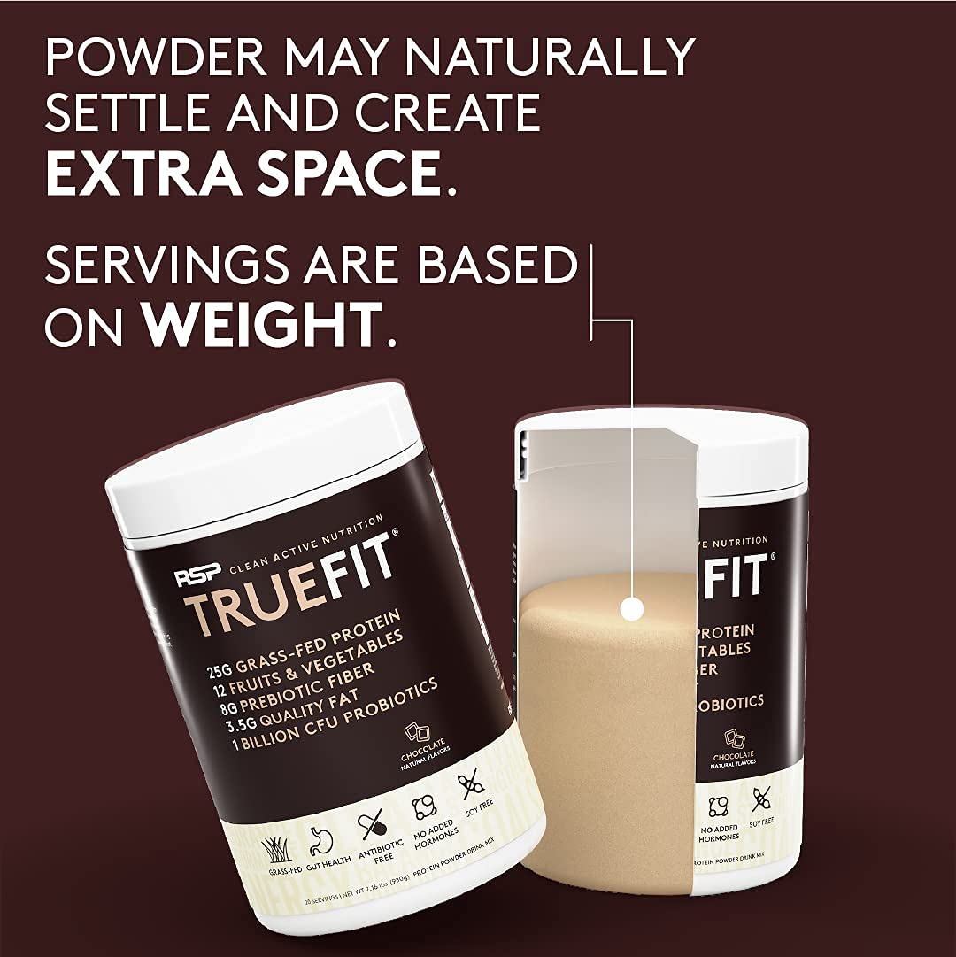 RSP NUTRITION TRUEFIT Protein Powder Meal Replacement Shake, 4.32 LB, Chocolate RSP NUTRITION uk supplements