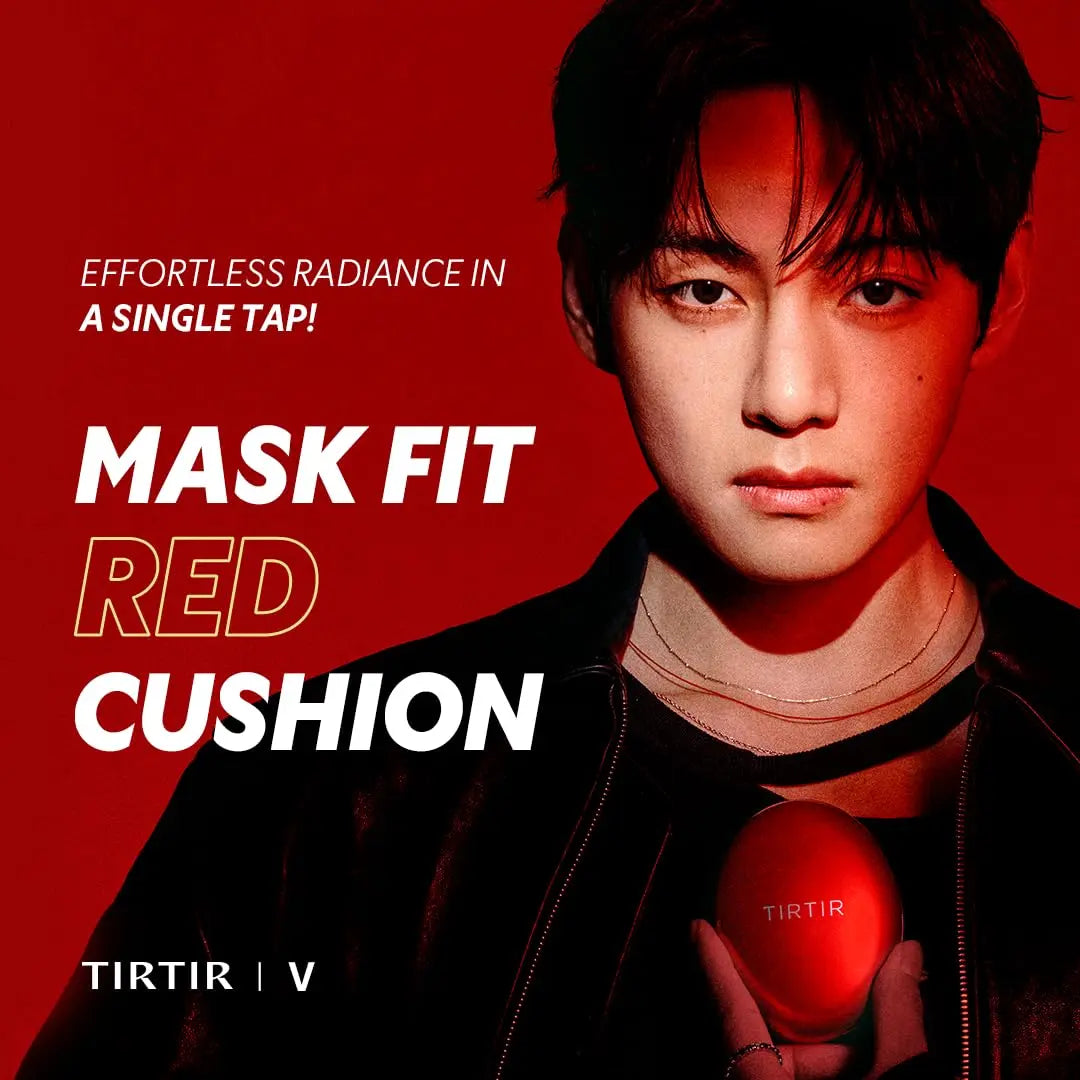 [*Mini Size*] TIRTIR Mask Fit Red Cushion Foundation | Full coverage, Weightless, Skin fit, Satin Glow Finish, Korean Makeup BB Foundation, beauty, Tattoo cover up, Buildable (#23N Sand / 0.15 Fl Oz) TIRTIR uk supplements
