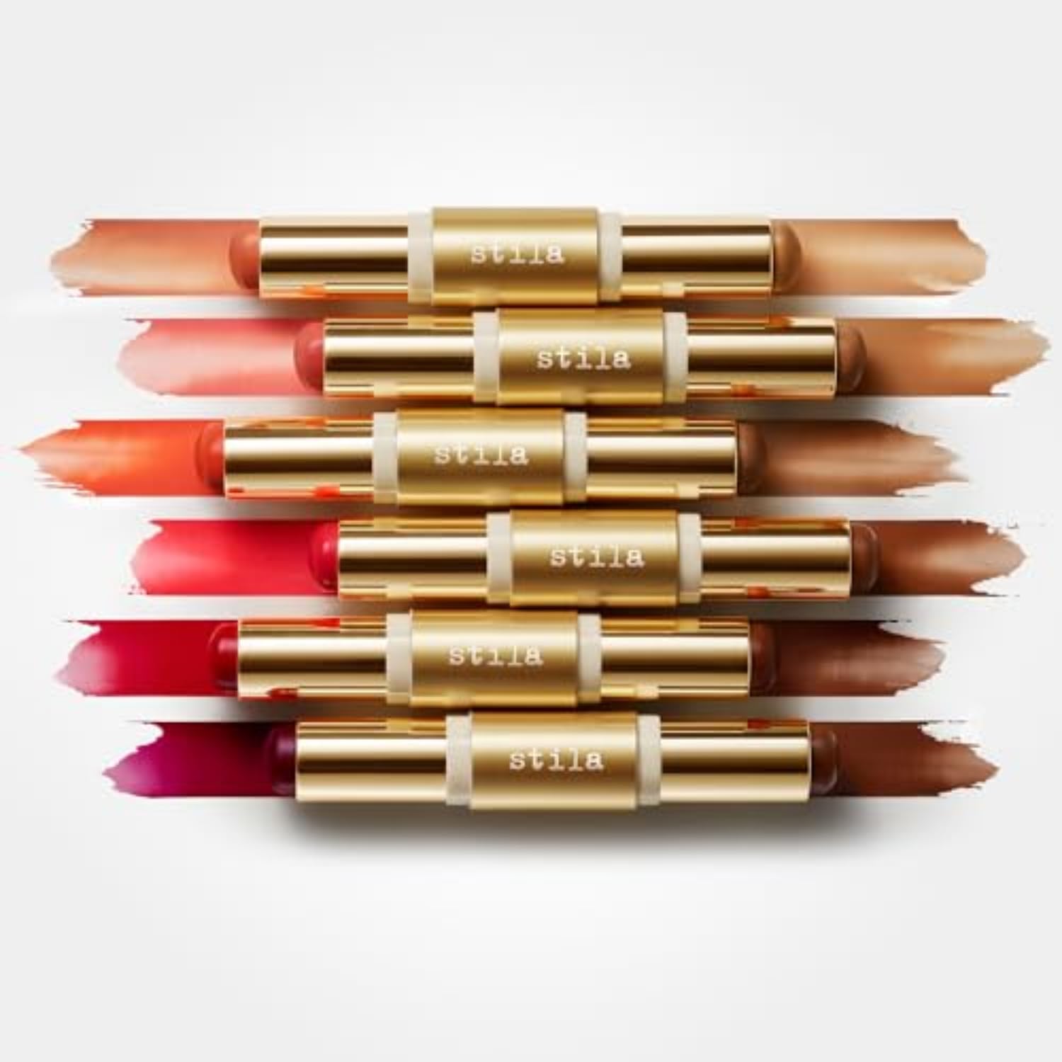 Stila Blush & Bronze Hydro-Blur Cheek Duo, Grapefruit & Caramel stila uk supplements