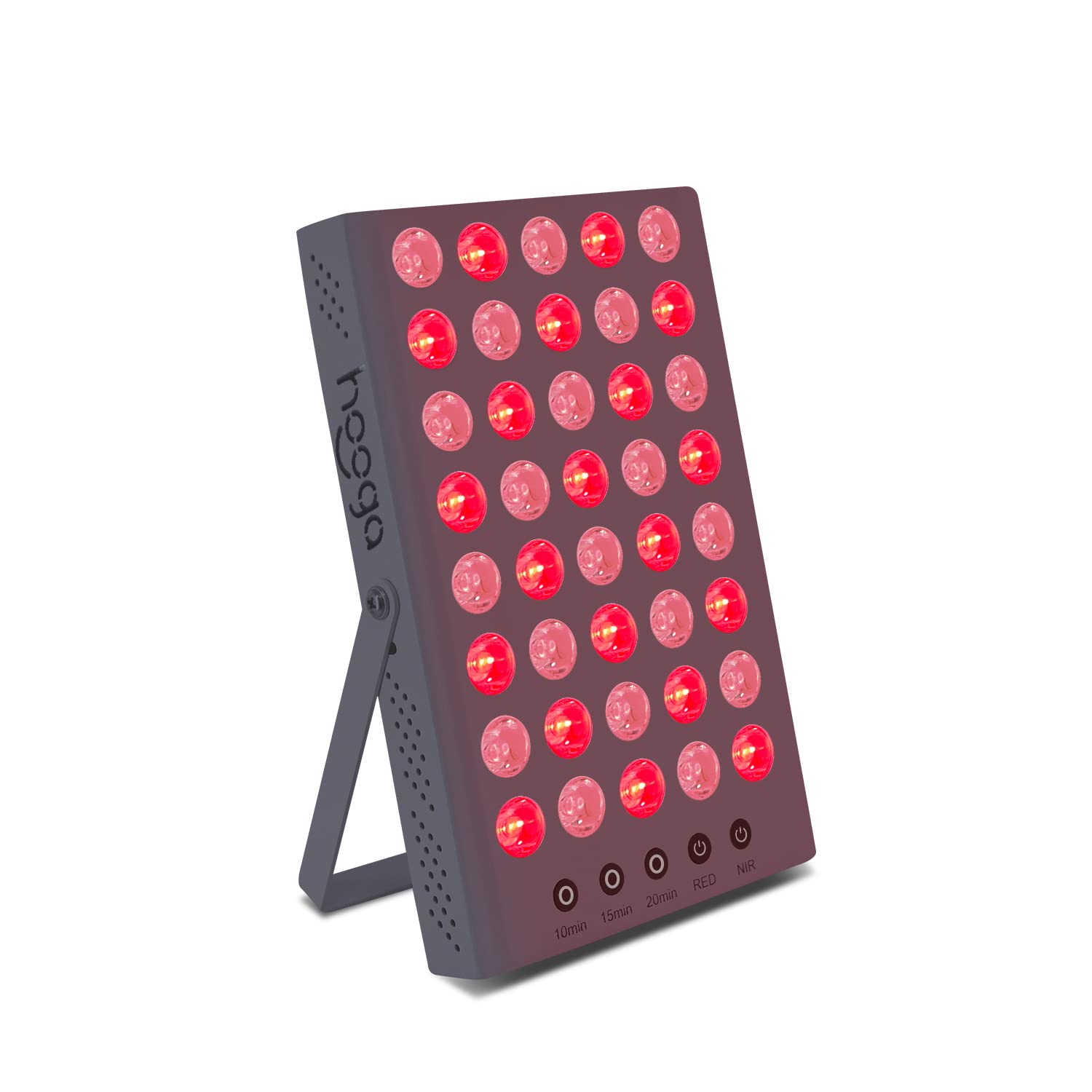 Hooga Red Light Therapy Device, 660nm 850nm Near Infrared Light Therapy with Timer, Built hooga uk supplements
