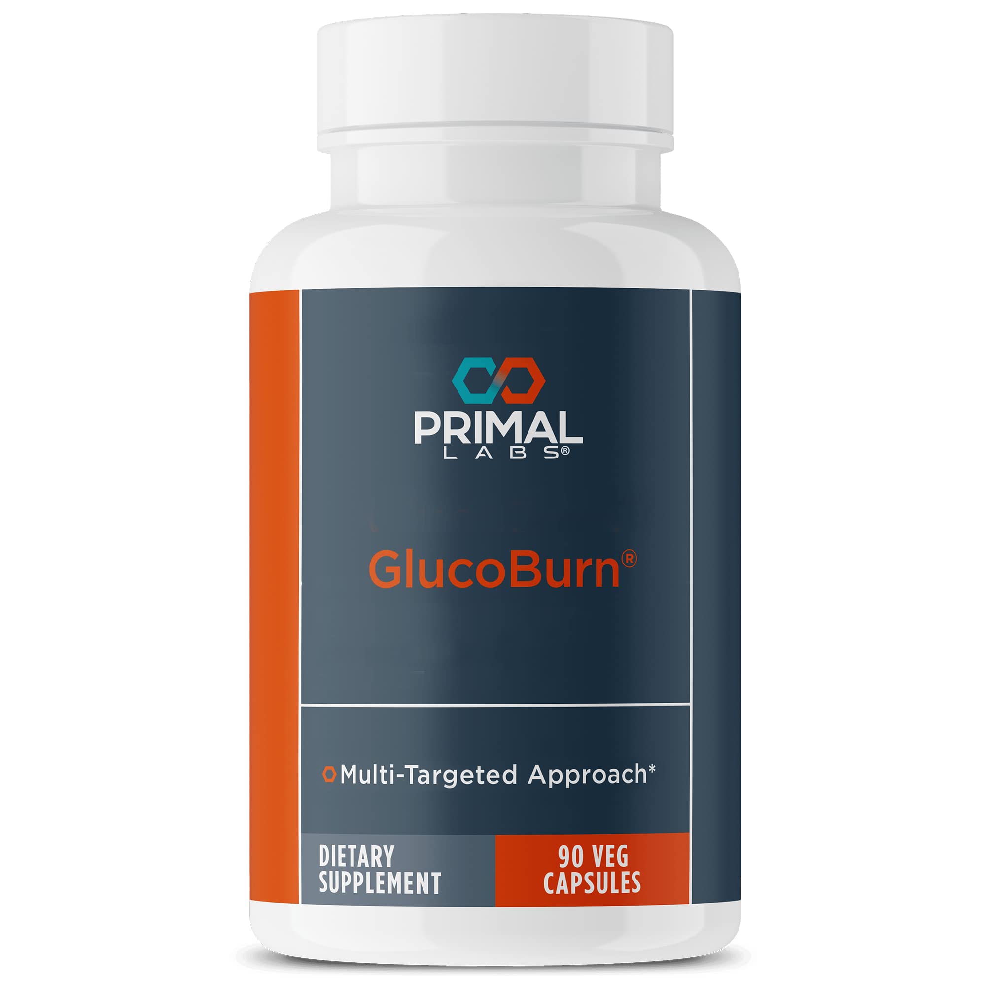 Primal Labs GlucoBurn Support Supplement with White Mulberry Leaf Extract and Alpha Lipoic Acid, 90 Veg capsules Primal Labs uk supplements