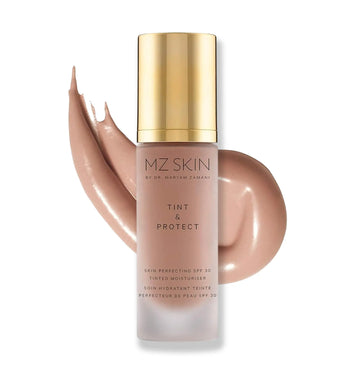 MZ SKIN Tint & Protect Skin Perfecting SPF 30 Tinted Moisturiser 1.01 fl oz | Broad Spectrum UVA/UVB | With Hyaluronic Acid, Kahai Nut Oil & Vitamin C MZ SKIN BY MARYAM ZAMANI MD uk supplements