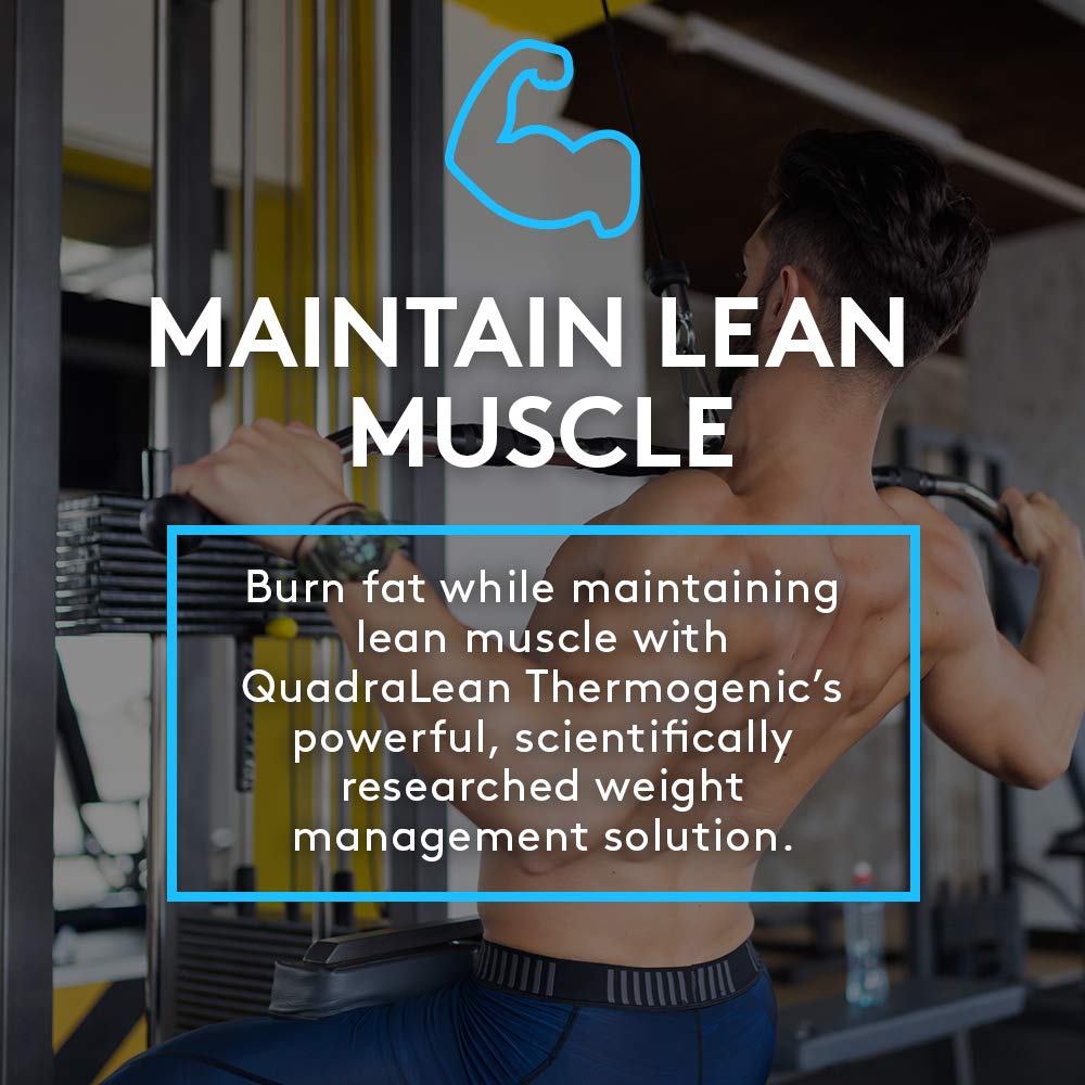 RSP Nutrition QuadraLean Thermogenic Fat Burner for Men & Women, Weight Loss Supplement RSP NUTRITION uk supplements
