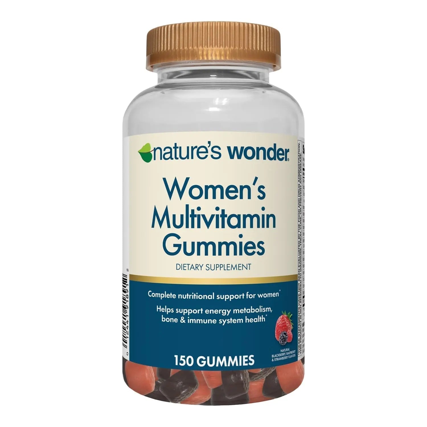 Nature's Wonder Women's Multivitamin Gummies, Supports Energy, Metabolism, Bone and Immune System Health Nature's Wonder uk supplements