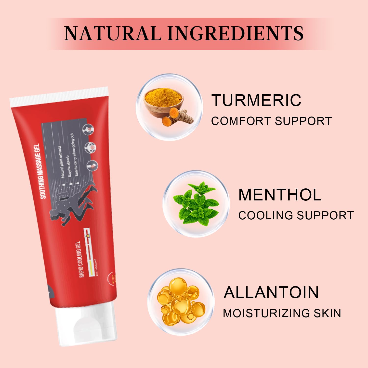 Joint Gel, Soothing Massage Cream, Joint Soothing Comfort Gel for Back, Neck, Keen, Muscle, and Foot, Absorb Quickly, Natural and Non-Greasy, 4.23OZ Josmon uk supplements