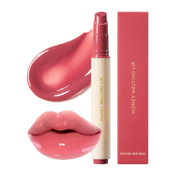 Nature Republic HONEY MELTING LIP (03 BERRY) SOFT LIP STICK, Hydrating Gloss, Moisturizing balms, Sheer tint, Shine & Glowy Finish, korean make up Nature Republic uk supplements