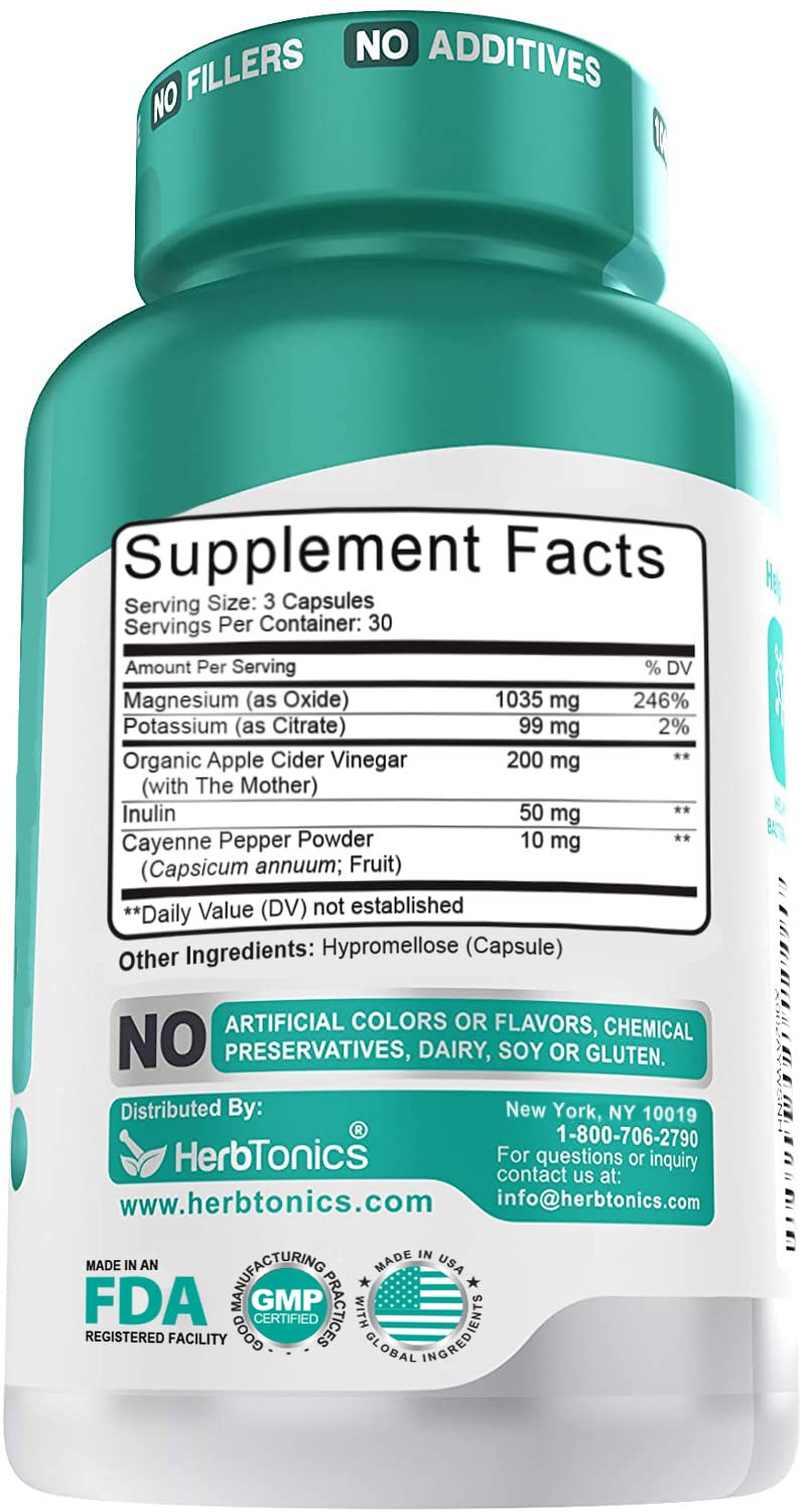 Herbtonics Oxygen Based Colon Cleanse and Detox Digestive System Formula | with Apple Herbtonics uk supplements