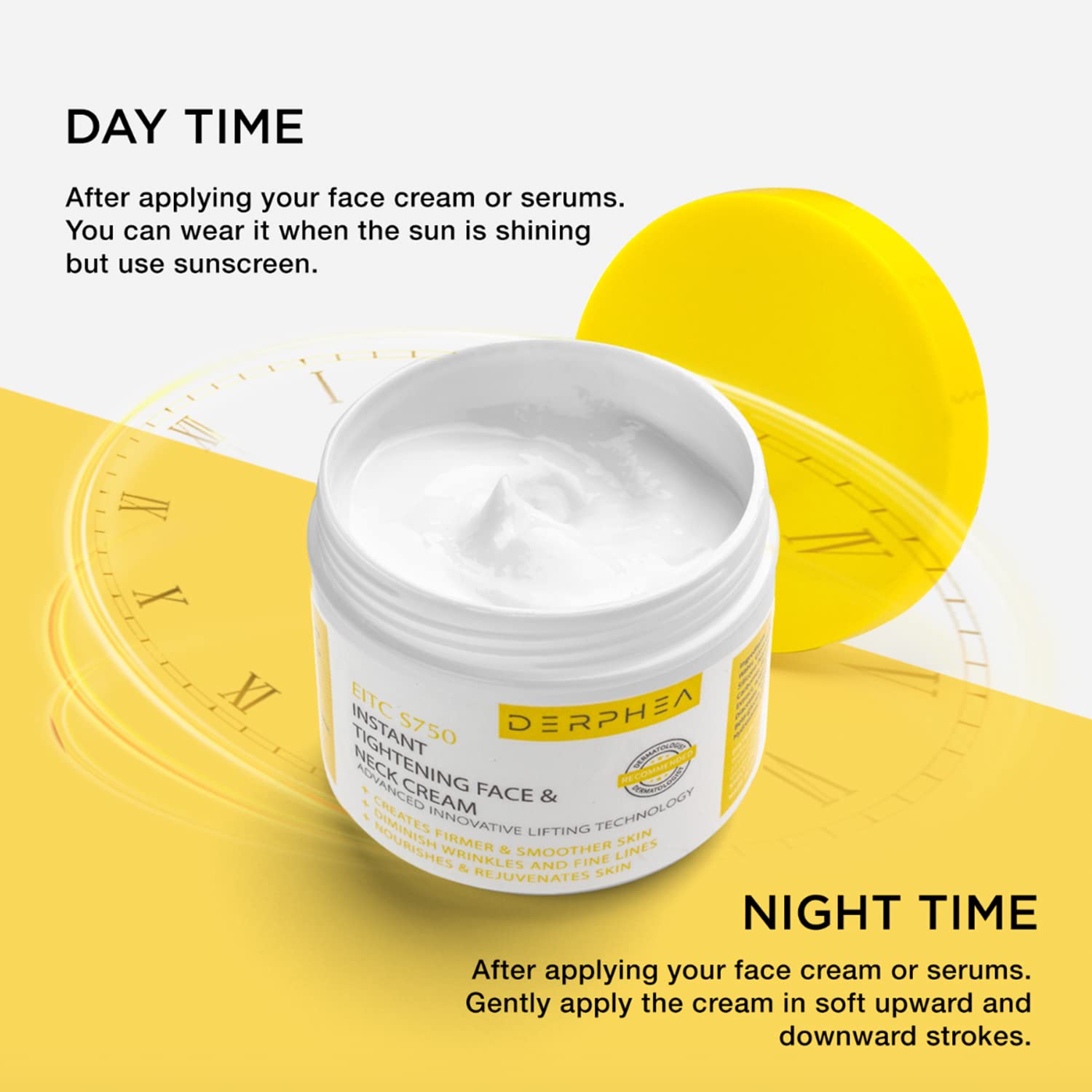 DERPHEA Neck Cream, Face Firming Cream, Face & Neck Cream, Advanced Skin Tightening DERPHEA uk supplements