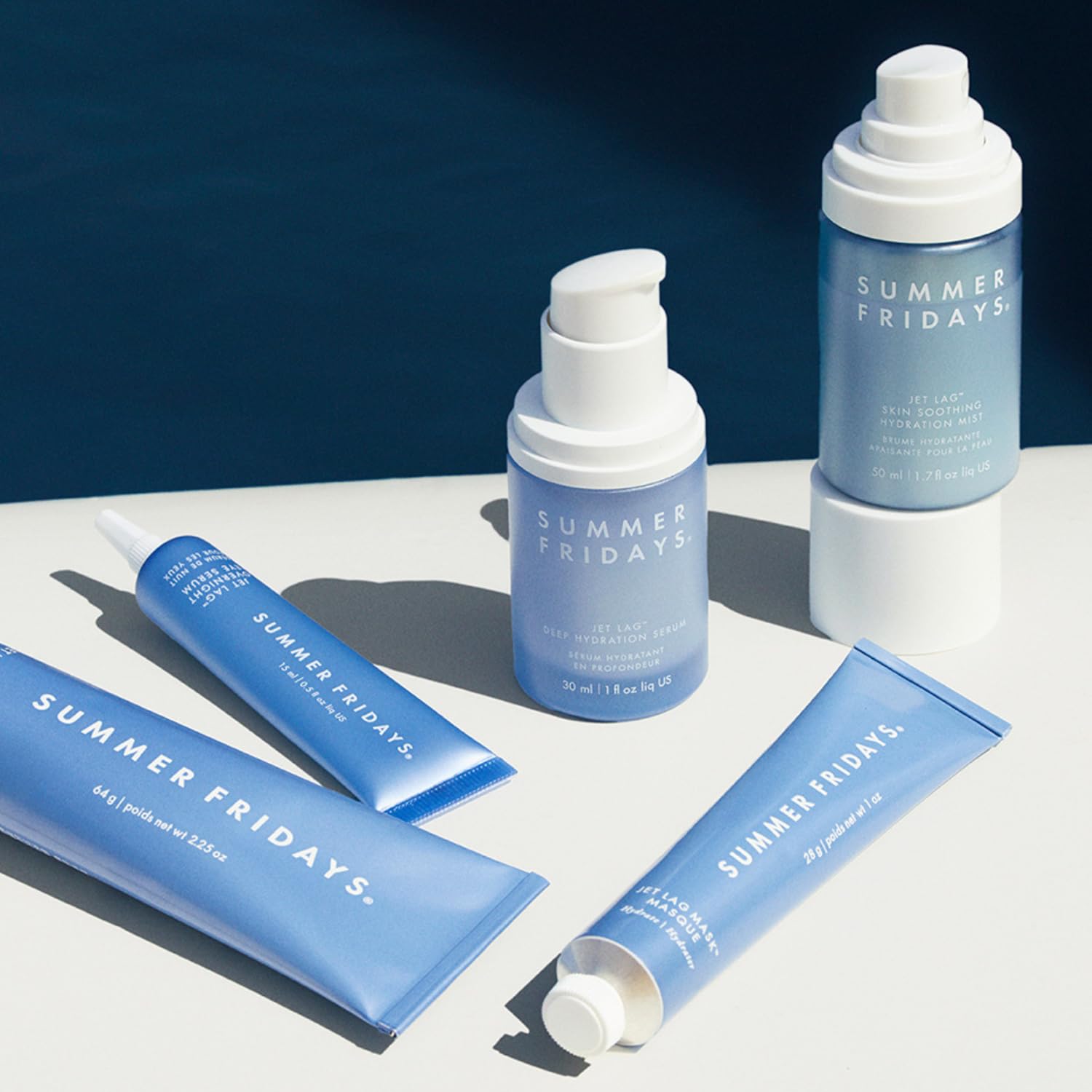 Summer Fridays Jet Lag Skin Soothing Hydration Face Mist - Ultra-Fine Facial Spray & Hydrating Mist to Comfort, Soothe & Help Provide Protective Moisture Barrier Support for Glowing Skin (1.7 Fl Oz) Summer Fridays uk supplements