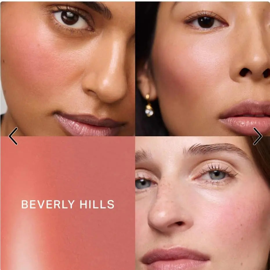 Merité Beverly Hills Cream Blush, Lightweight Buildable Color Balm with Vitamin E for Cheeks and Lips Flush Balm Cream Blush (0.31oz) (Beverly Hills - soft peach) Generic uk supplements