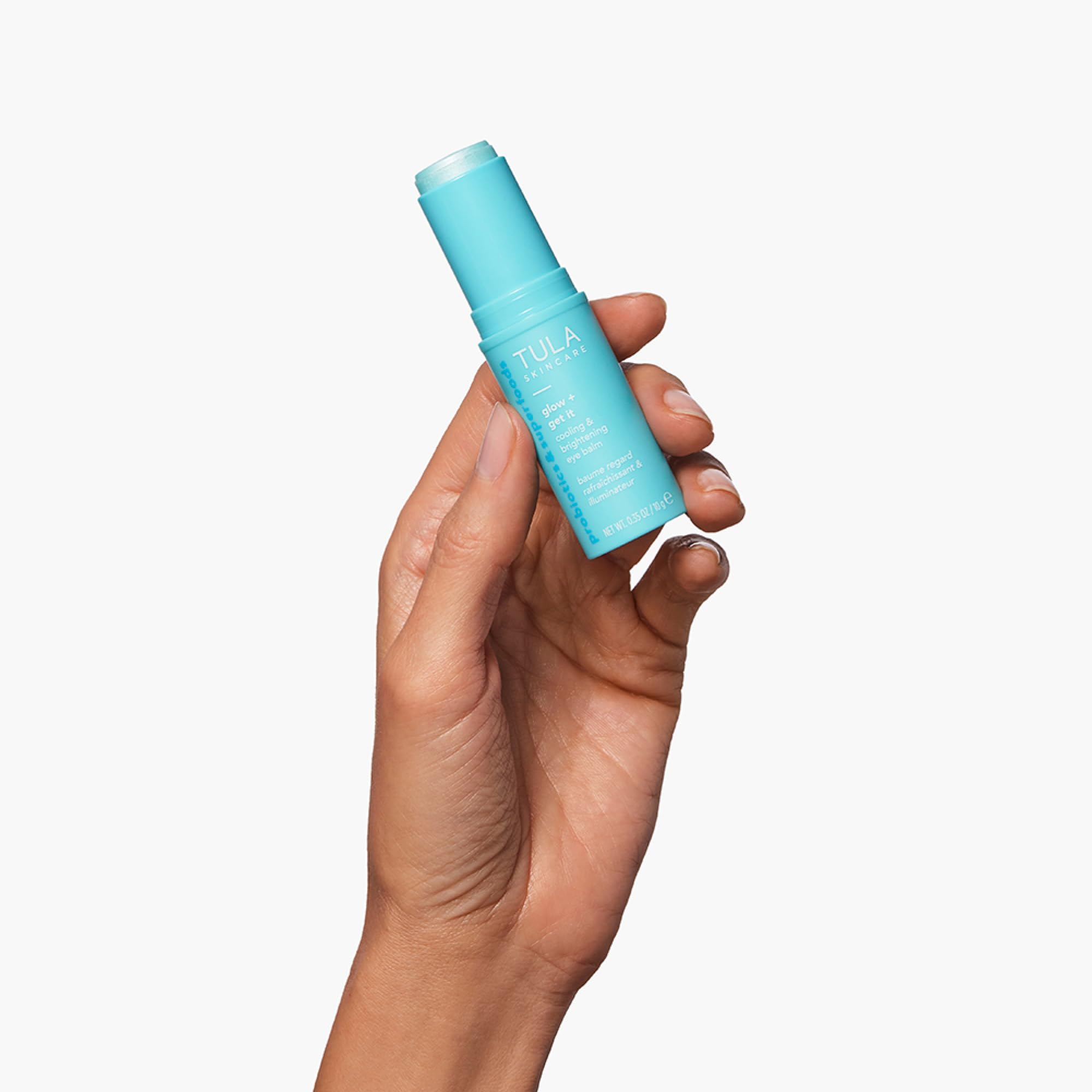 TULA Skin Care Eye Balm Glow & Get It - Dark Circle Treatment, Instantly Hydrate and Brighten Undereye Area, Portable and Perfect to Use On-the-go, 0.35 oz. TULA uk supplements