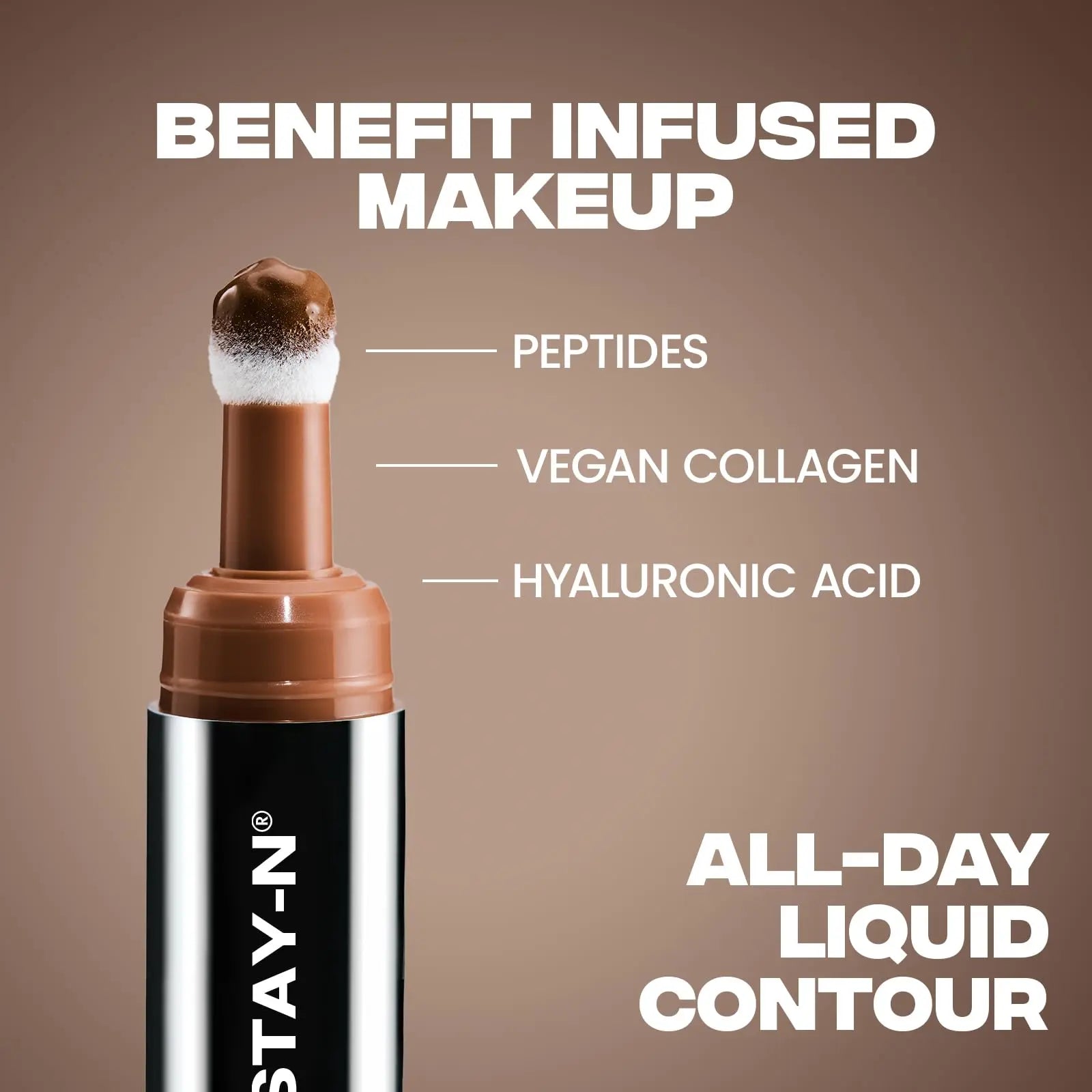 Sacheu Liquid Contour STAY-N Long Wear Cream Contour Makeup — Long Lasting, Blendable, & Lightweight Formula — Vegan & Cruelty-free, Giving Drama Sacheu uk supplements